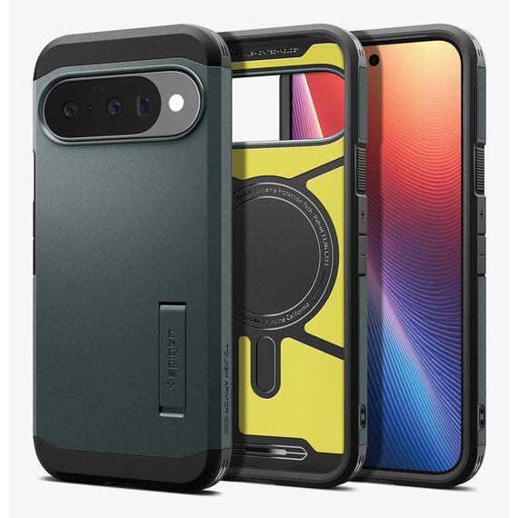 Spigen ACS09707 Handy-Schutzhülle 16 cm (6.3") Cover Dunkelgrün