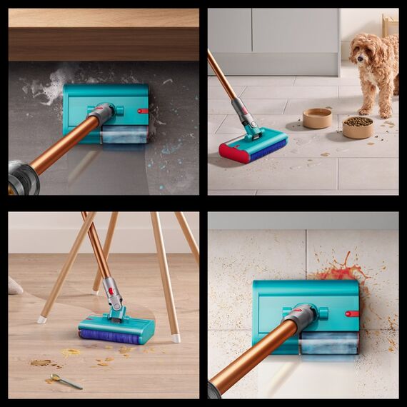 Dyson V10 Submarine 2-in-1-Stabstaubsauger Batterie Trocken&Nass Beutellos 0,76 l Kupfer, Grau, 2 image