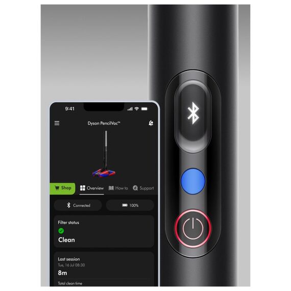 Dyson PencilVac Fluffycones Stabstaubsauger Batterie Trocken Beutellos 0,8 l Schwarz, Grau, 7 image