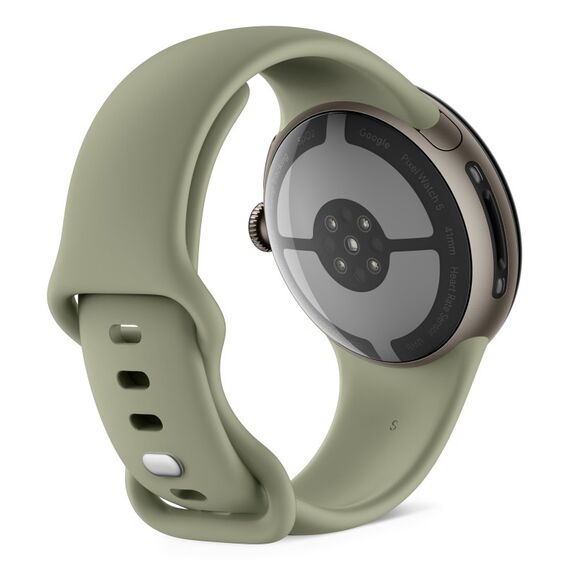 Google Pixel Watch 5 AMOLED 41 mm Digital Touchscreen Pyrite WLAN GPS