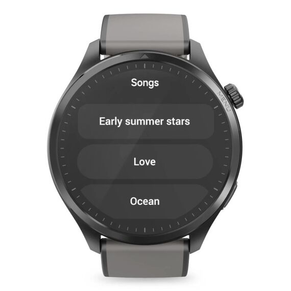Hama 9000 3,63 cm (1.43") AMOLED 52 mm Digital Touchscreen Anthrazit GPS