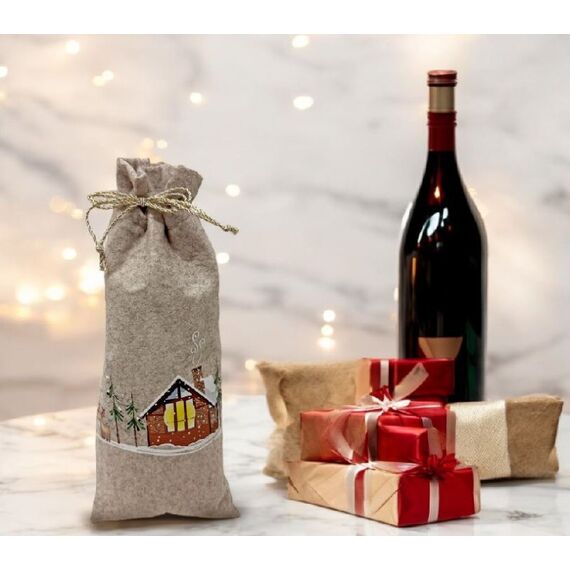 dameco 23804 Flaschen-Geschenkpackung Wein, 4 image