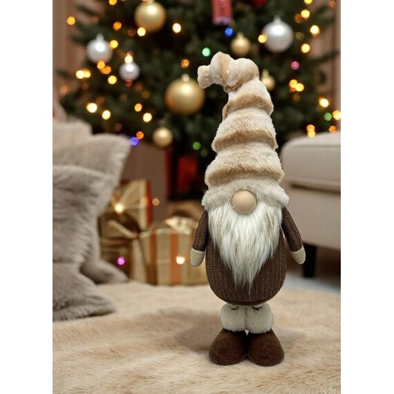 dameco 25918 Dekorative Statue & Figur Braun, Weiß Stoff, Filz, Fleece, Magnesiumoxid, PP cotton, 2 image
