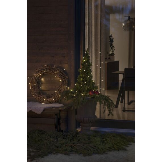 Konstsmide Lichterkette Leichte Dekorationskette 80 Glühbirne(n) LED 1,6 W