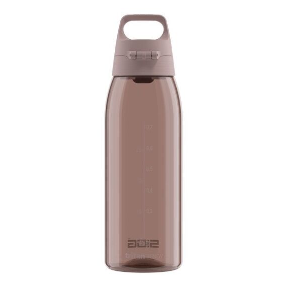 SIGG 6207.50 Trinkflasche Tägliche Nutzung 1000 ml Tritan Braun, Transparent