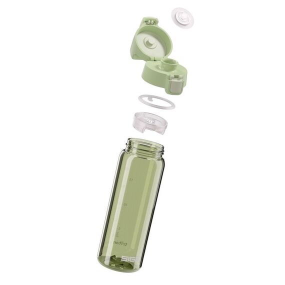 SIGG 6208.80 Trinkflasche Tägliche Nutzung 600 ml Tritan Hellgrün, Transparent, 4 image