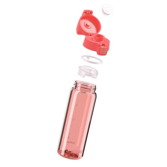 SIGG 6208.90 Trinkflasche Tägliche Nutzung 600 ml Tritan Rot, Transparent, 4 image