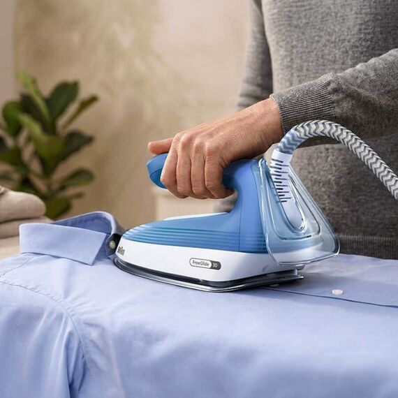 Braun UPStyle 2 IS2745BL Dampfbügelstation mit Druckdampf 1,5 l EloxalPlus soleplate Blau, 5 image