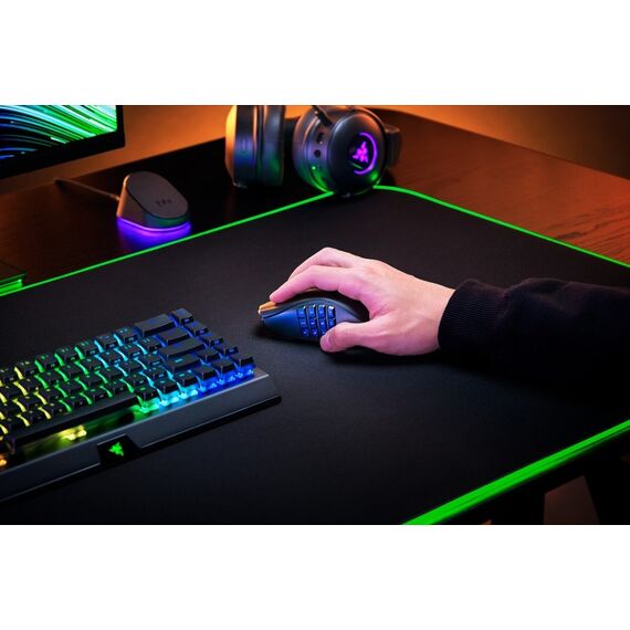 Razer Naga V2 Pro Maus Gaming Rechts RF Wireless + Bluetooth + USB Type-C Optisch 30000 DPI, 2 image