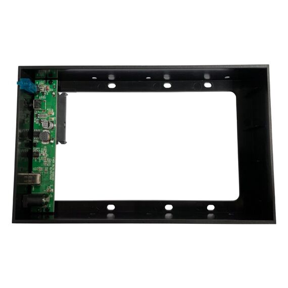 LC-Power LC-35U3-C Speicherlaufwerksgehäuse HDD / SSD-Gehäuse Schwarz 3.5", 4 image