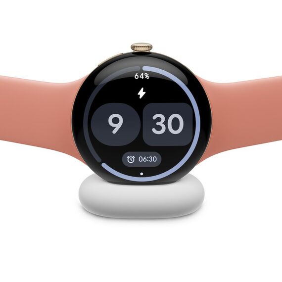 Google Pixel Watch 5 AMOLED 41 mm Digital Touchscreen Gold WLAN GPS, 4 image