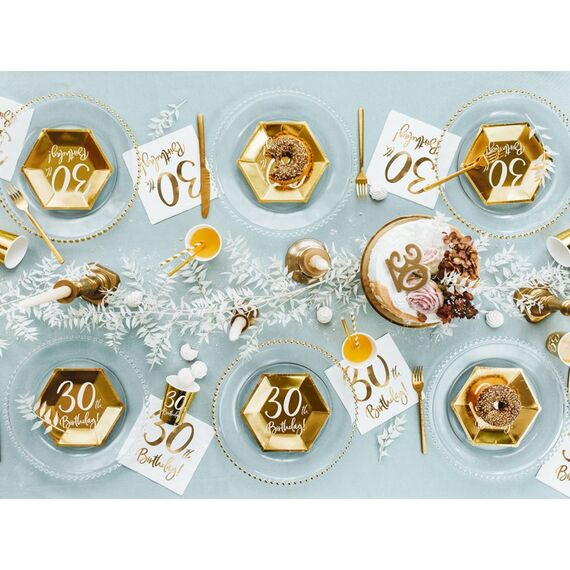 PartyDeco SCU5-30-019 Kuchenkerze/Wunderkerze Gold 1 Stück(e), 3 image
