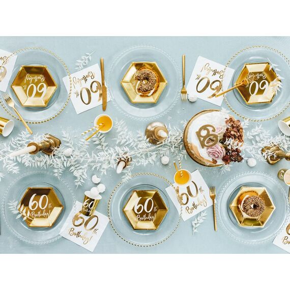 PartyDeco SCU5-60-019 Kuchenkerze/Wunderkerze Gold 1 Stück(e), 3 image