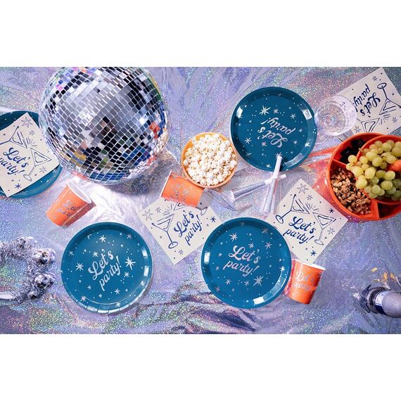PartyDeco SP33-122 Papierserviette Papier Beige, Blau 20 Stück(e), 3 image