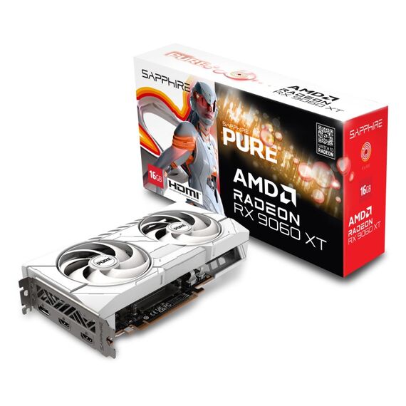 Sapphire PURE AMD Radeon RX 9060 XT GPU 16 GB GDDR6, 6 image