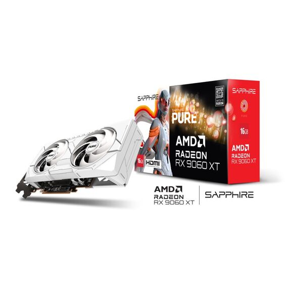 Sapphire PURE AMD Radeon RX 9060 XT GPU 16 GB GDDR6, 7 image