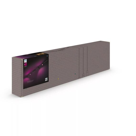 Philips Hue White and Color ambiance Perifo Basis-Set Deckenleuchte schwarz gerade (4 Spots), 2 image
