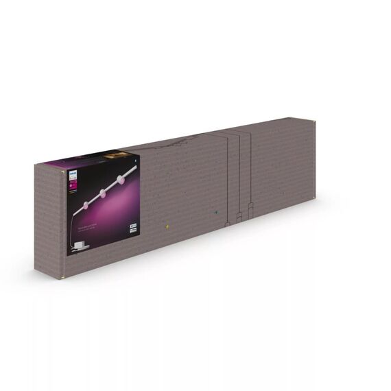 Philips Hue White and Color ambiance Perifo Basis-Set Wandleuchte weiß gerade (3 Spots), 2 image