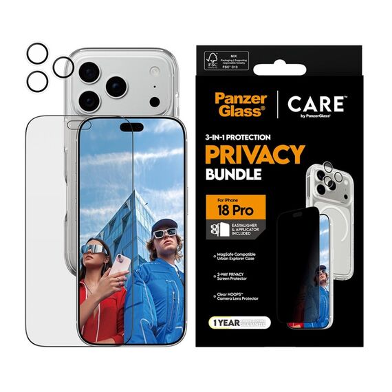 PanzerGlass CARE Handy-Schutzhülle 16 cm (6.3") Cover Transparent, 2 image