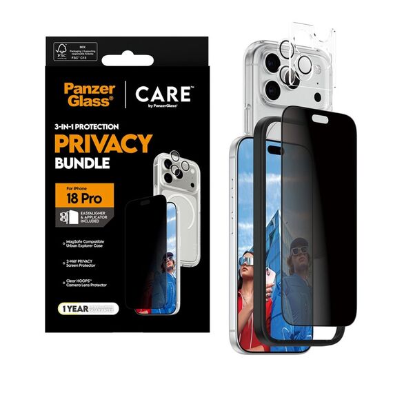 PanzerGlass CARE Handy-Schutzhülle 16 cm (6.3") Cover Transparent, 6 image