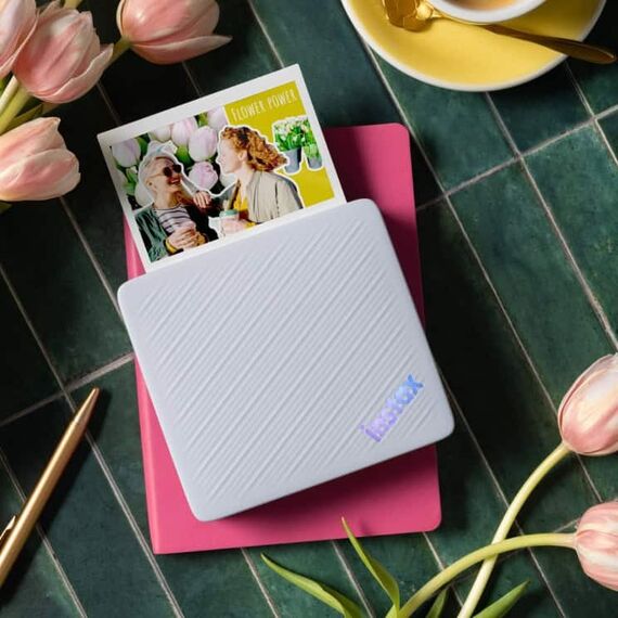 Fujifilm instax Link WIDE 2 Fotodrucker 318 x 318 DPI 2.44" x 3.9" (6.2x9.9 cm), Farbe: Beige, 9 image