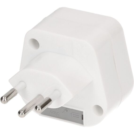Max Hauri AG 178242 Netzstecker-Adapter T12 Typ G (VK) Weiß, 5 image