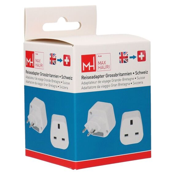 Max Hauri AG 178242 Netzstecker-Adapter T12 Typ G (VK) Weiß, 9 image