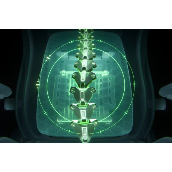 Razer Iskur V2 NewGen Gaming-Sessel Gepolsterter Sitz Schwarz, Grün, 3 image