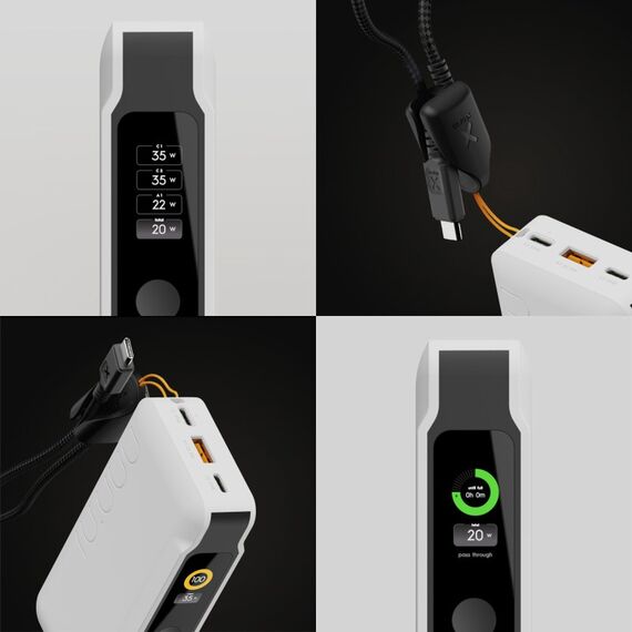 Xtorm XNG100W35 Powerbank Lithium-Ion (Li-Ion) 10000 mAh Weiß, Farbe: Weiß, 8 image