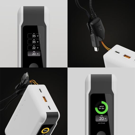Xtorm XNG200W35 Powerbank Lithium Polymer (LiPo) 20000 mAh Weiß, Farbe: Weiß, 8 image