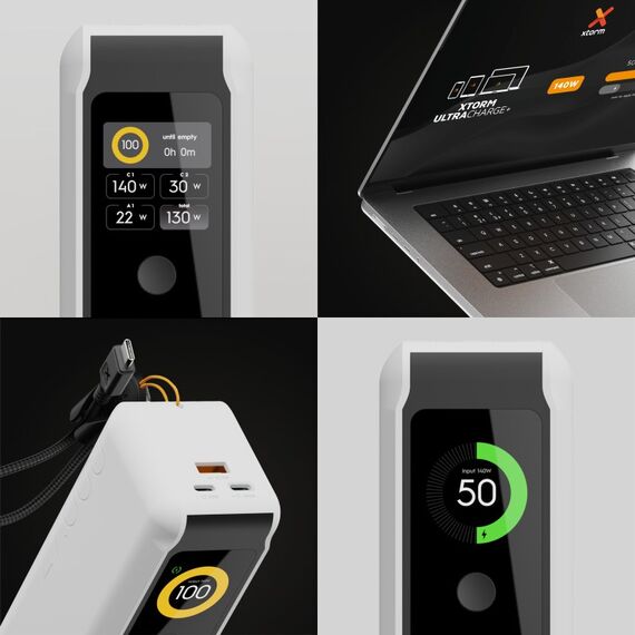 Xtorm XNG270W140 Powerbank Lithium-Ion (Li-Ion) 27000 mAh Weiß, Farbe: Weiß, 8 image