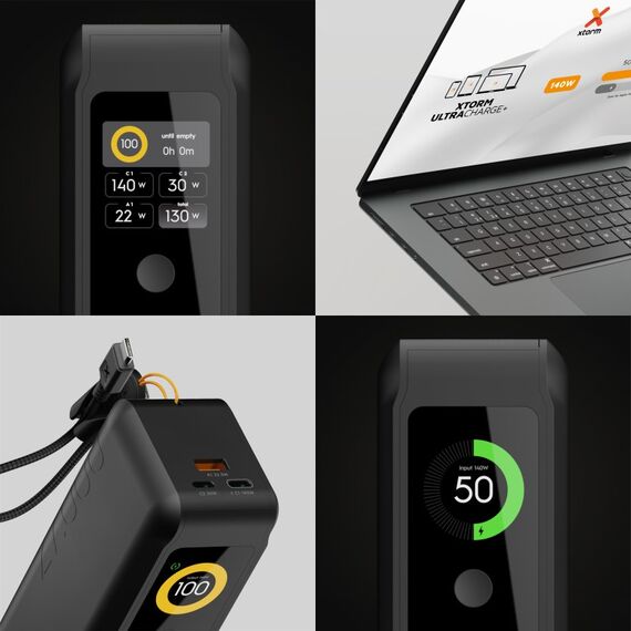 Xtorm XNG271W140 Powerbank Lithium-Ion (Li-Ion) 27000 mAh Schwarz, Farbe: Schwarz, 8 image