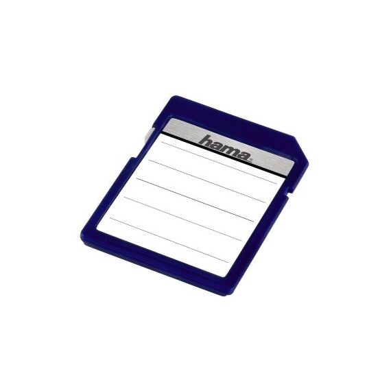 Hama "SD/MMC" Memory Card Labels selbstklebendes Etikett Weiß 18 Stück(e)