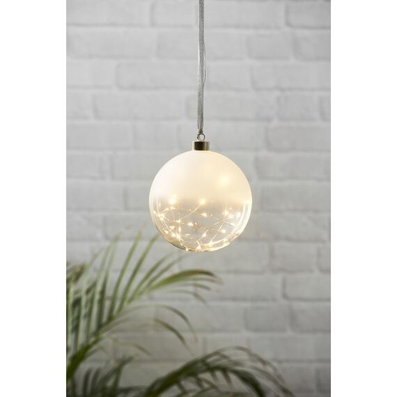 Star Trading Glass Bauble Glow Leichte Dekorationsfigur 30 Glühbirne(n) LED 0,9 W, 2 image