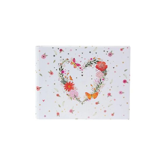 Goldbuch Gästebuch Floral Embrace