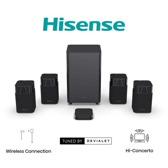 Hisense 4.1.2 CH Soundbar, 720 W