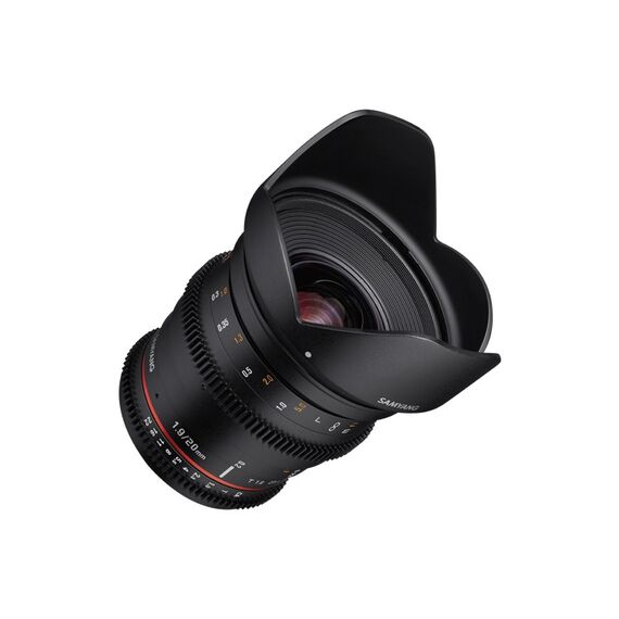 Samyang 20mm T1.9 ED AS UMC MILC Weitwinkelobjektiv Schwarz