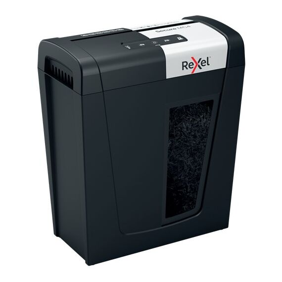 Rexel Secure MC4 Aktenvernichter Mikrogeschnittene Zerkleinerung 55 dB Schwarz, Silber, 3 image