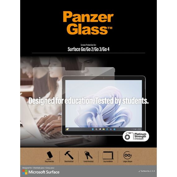 PanzerGlass ® Displayschutz Microsoft Surface Go 4 | Go 3 | Go 2 | Go, 5 image