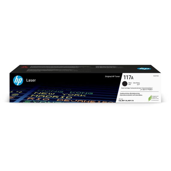 HP 117A Schwarz Original Laser Tonerkartusche