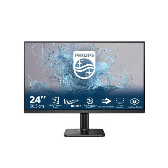Philips 1000 series 24E2N1100LB/00 Computerbildschirm 60,5 cm (23.8") 1920 x 1080 Pixel Full HD LCD Schwarz, 2 image