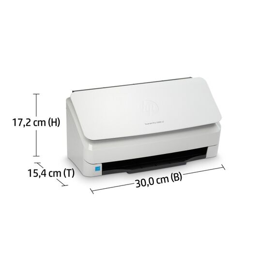 HP ScanJet Pro 2000 s2 Scanner mit Vorlageneinzug 600 x 600 DPI A4 Schwarz, Weiß, 4 image