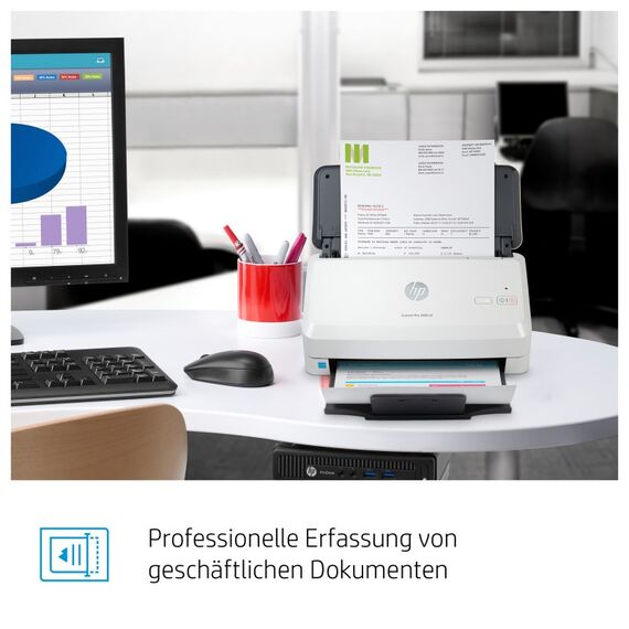 HP ScanJet Pro 2000 s2 Scanner mit Vorlageneinzug 600 x 600 DPI A4 Schwarz, Weiß, 5 image
