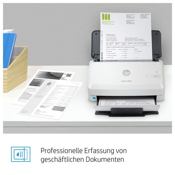 HP ScanJet Pro 3000 s4 Scanner mit Vorlageneinzug 600 x 600 DPI A4 Schwarz, Weiß, 5 image