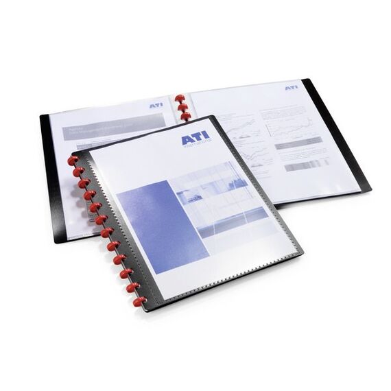 Durable 2427-01 Buch für Präsentationsfläche 20 Blätter A4