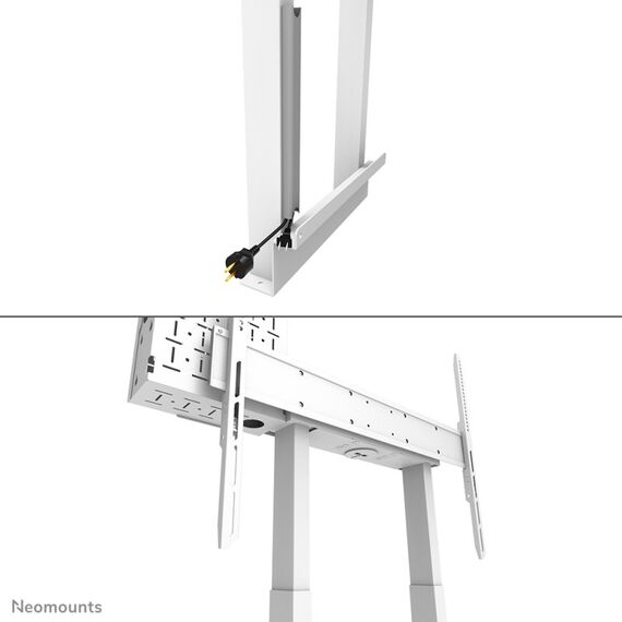 Neomounts WL55-875WH1 TV-Bodenständer 55-100" - Wand - motorisiert - TÜV, Farbe: Weiß, 7 image