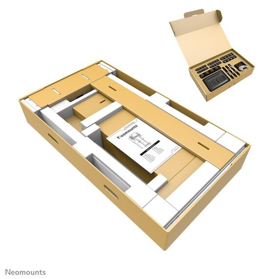 Neomounts WL55-875WH1 TV-Bodenständer 55-100" - Wand - motorisiert - TÜV, Farbe: Weiß, 10 image