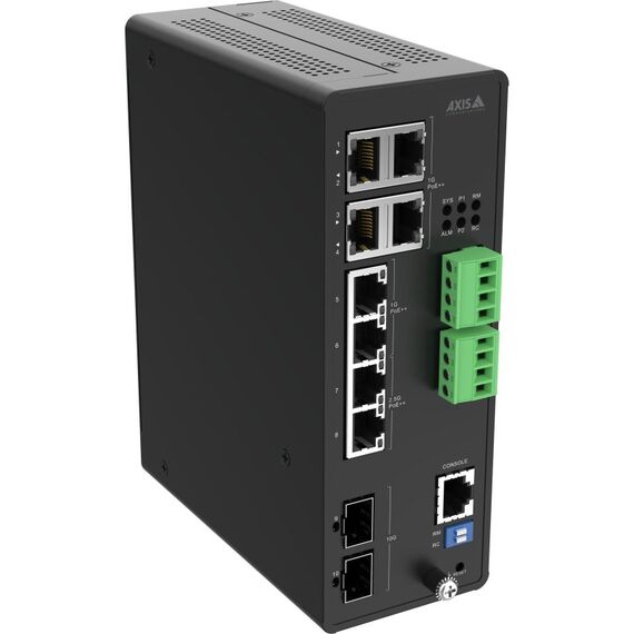 Axis 02621-001 Netzwerk-Switch Managed 10G Ethernet (100/1000/10000) Power over Ethernet (PoE) Schwarz