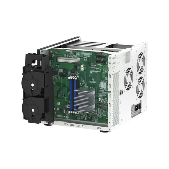 QNAP TS-1655 NAS Tower Intel Atom® C5125 8 GB DDR4 0 TB QNAP Turbo System Schwarz, 3 image