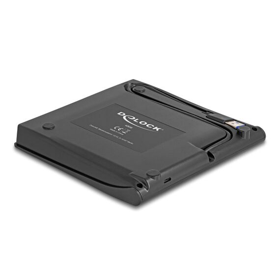 DeLOCK Externes Gehäuse für 5.25″ Slim SATA Laufwerke 12,7 mm zu SuperSpeed USB 5 Gbps Typ-A Stecker